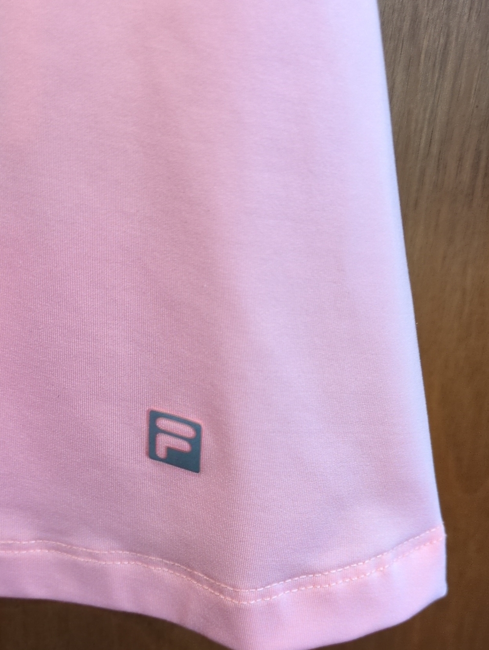 FILA Ruffle Full Coverage Tank In Peach Size L - Picture 4 of 10
